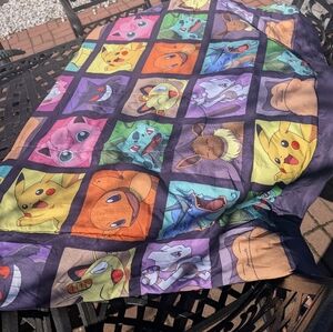 Pokémon Kanto Region Twin Bed Comforter